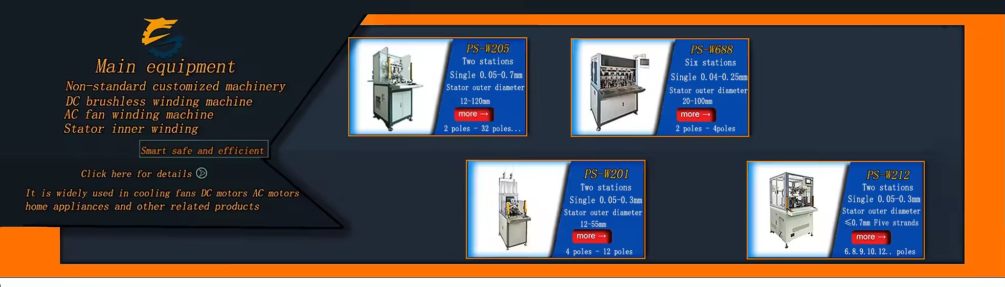 quality Motor Stator Winding Machine factory