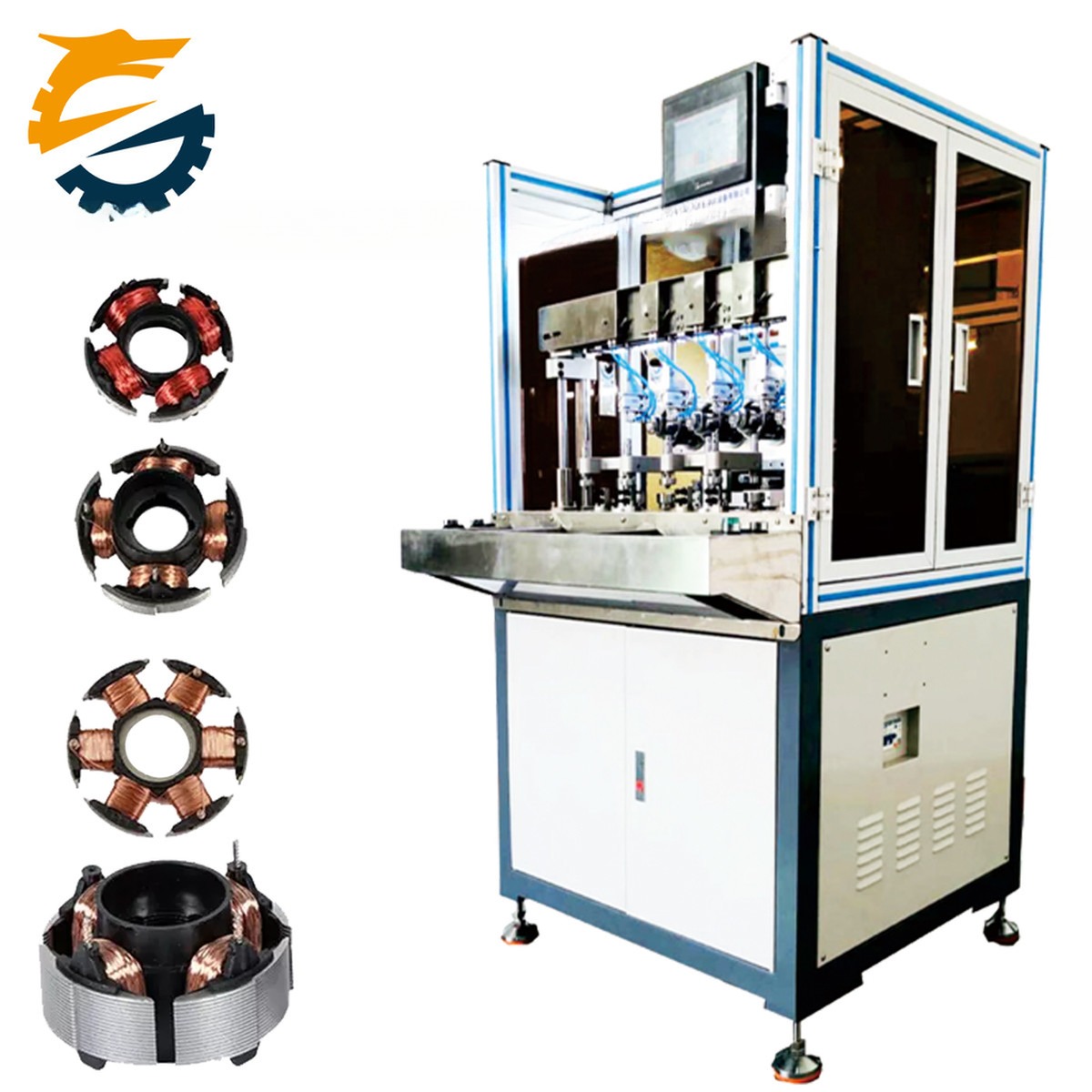 Brushless Cooling Fan Motor Winding Machine